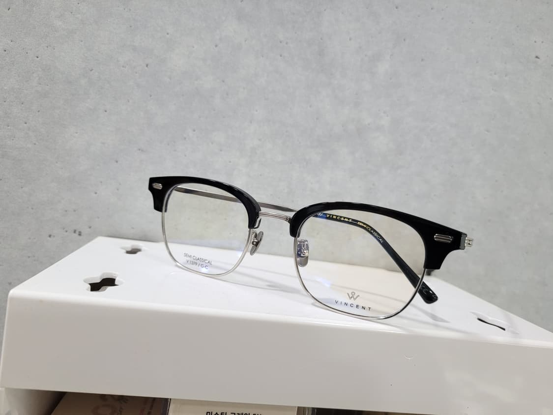 빈센트1379 실버하금테 상품이미지2