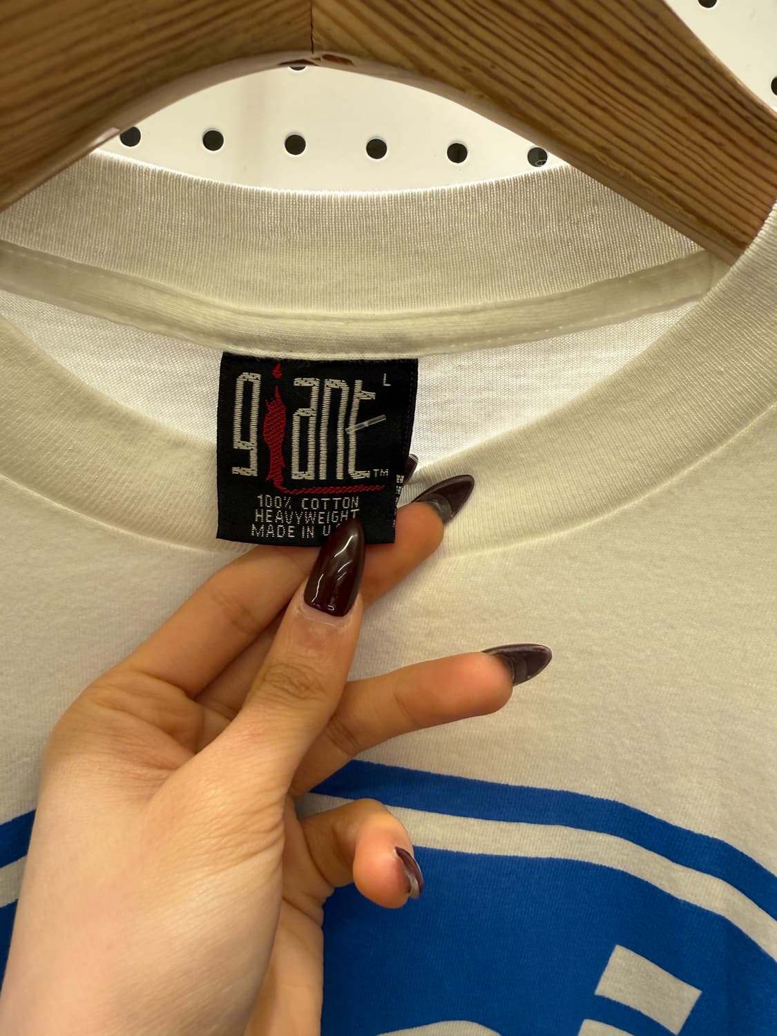 빈티지 오아시스 Definitely Maybe 프린팅 반팔 티셔츠 U15 상품이미지5