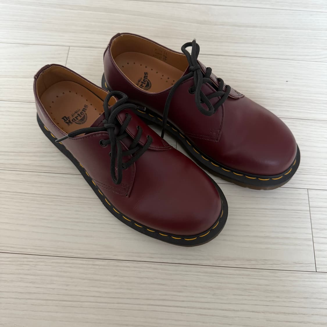 닥터마틴 1461체리레드220-230 새상품급 상품이미지3