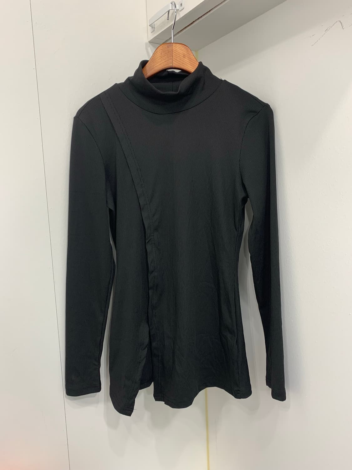 사선 하프 하이넥 슬리브 상품이미지4