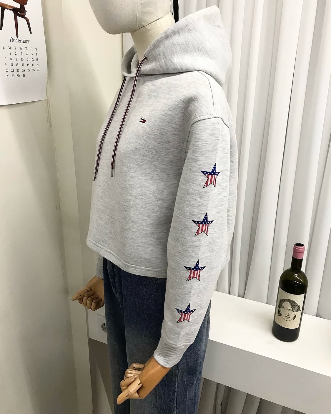 타미 크롭 후드티 상품이미지8