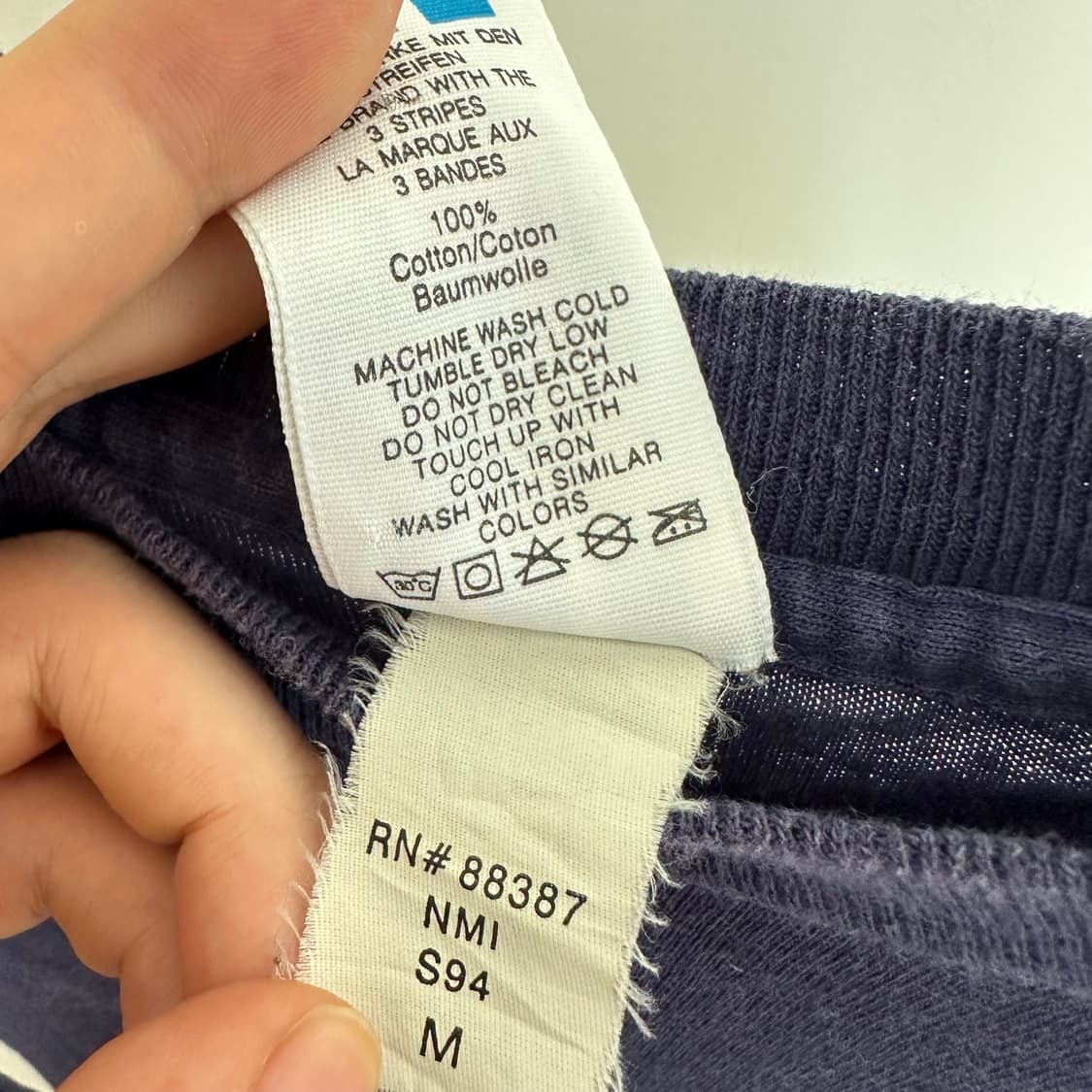 아디다스 adidas 파이어 로고 롱슬리브 티셔츠 상품이미지5