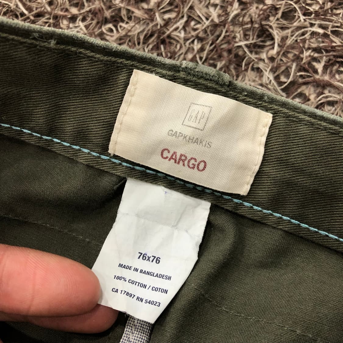 GAP 갭 카키 카고 코튼 팬츠 상품이미지5