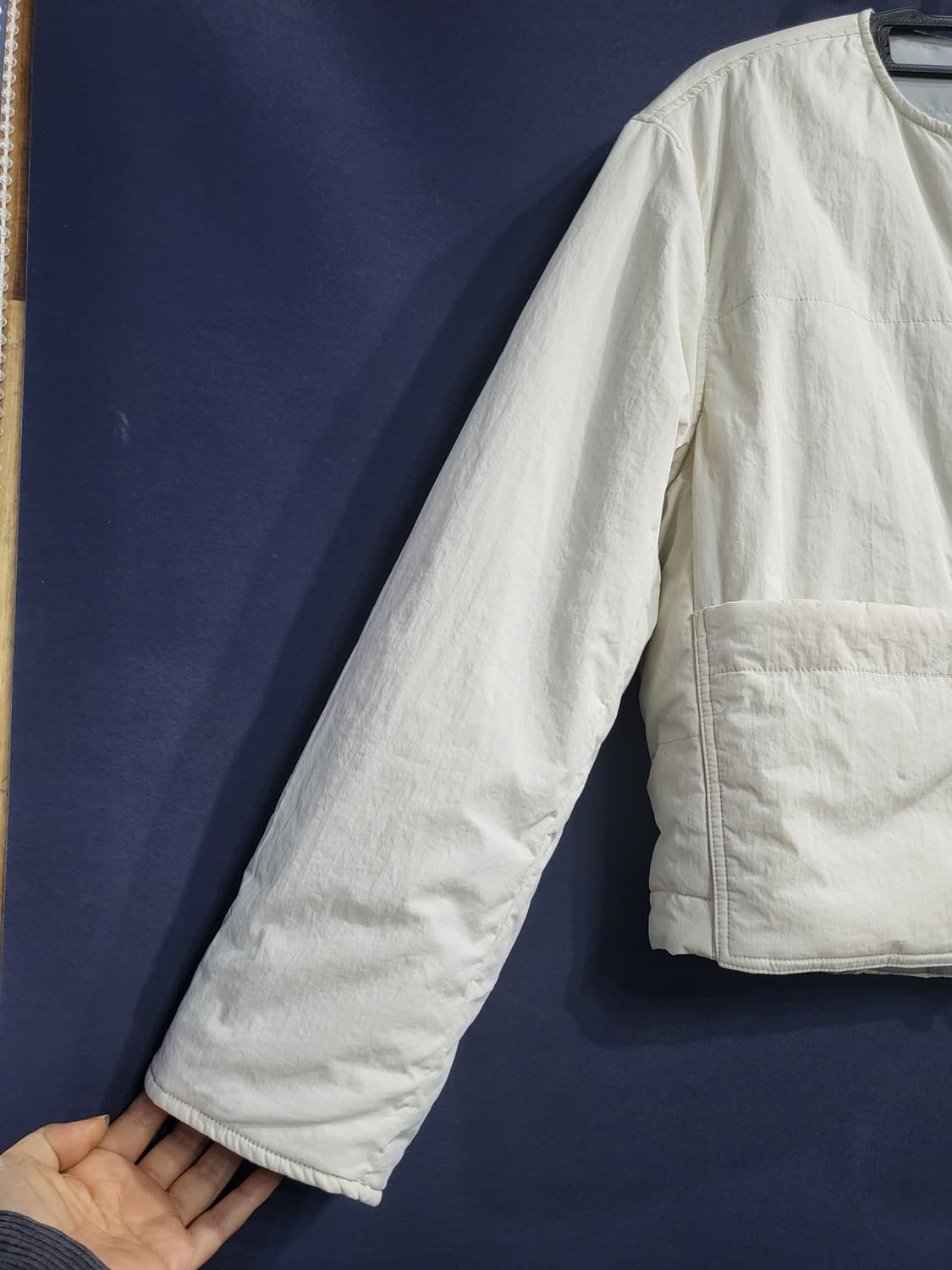 시스템(한섬)간절기 패딩 자켓 상품이미지3