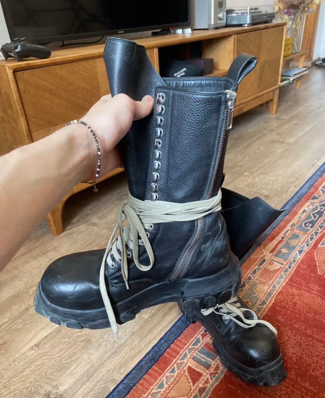 Rick Owens Bozo Tractor Boots  상품이미지4