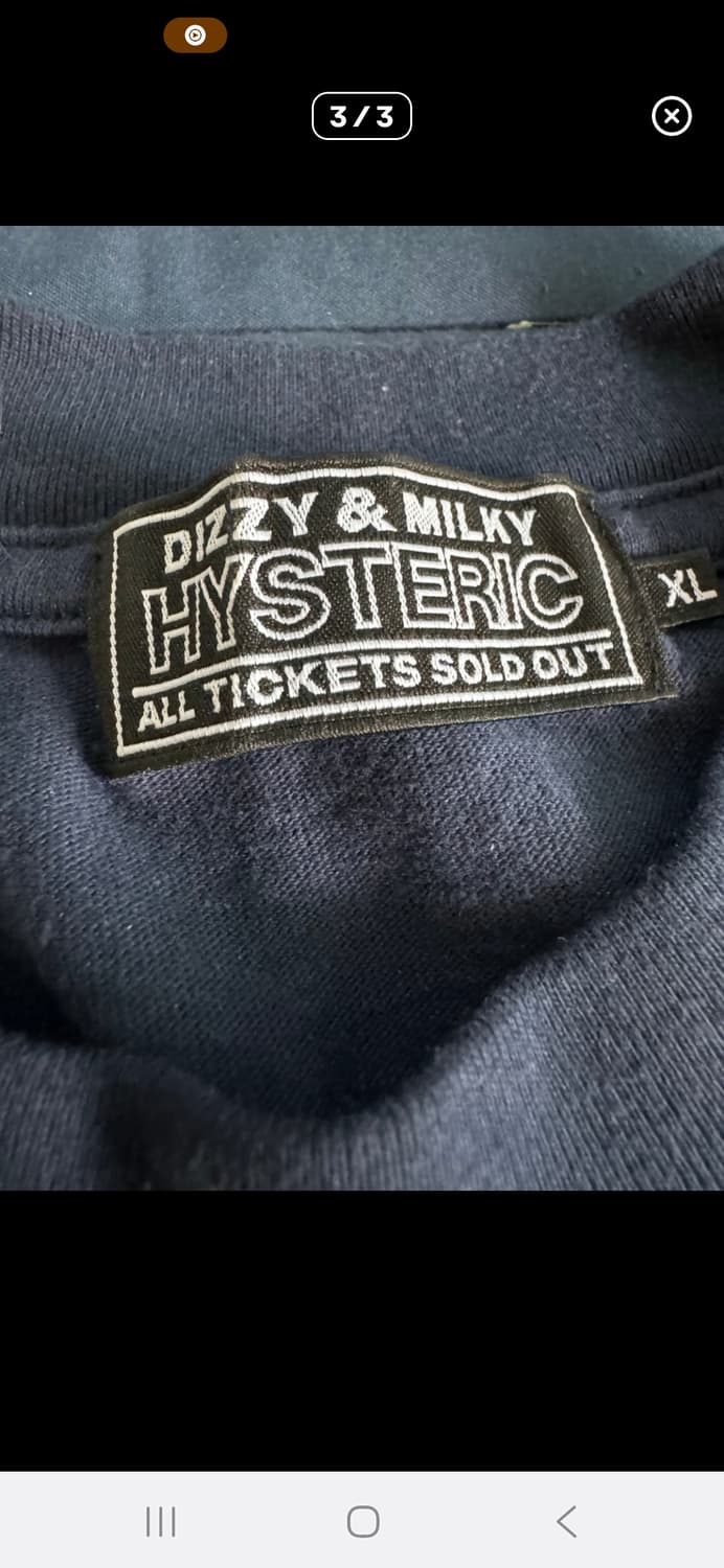 Hysteric Glamour 롱슬리브 XL 파르코 상품이미지3