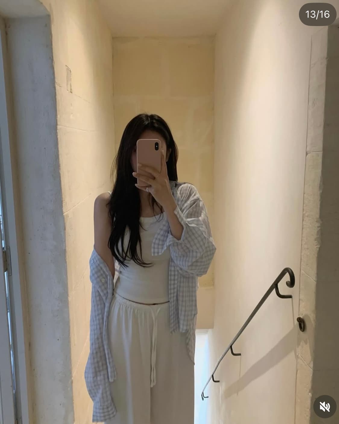 리즈 leeds 더위시 썸머 에어리 체크셔츠 새상품 상품이미지9