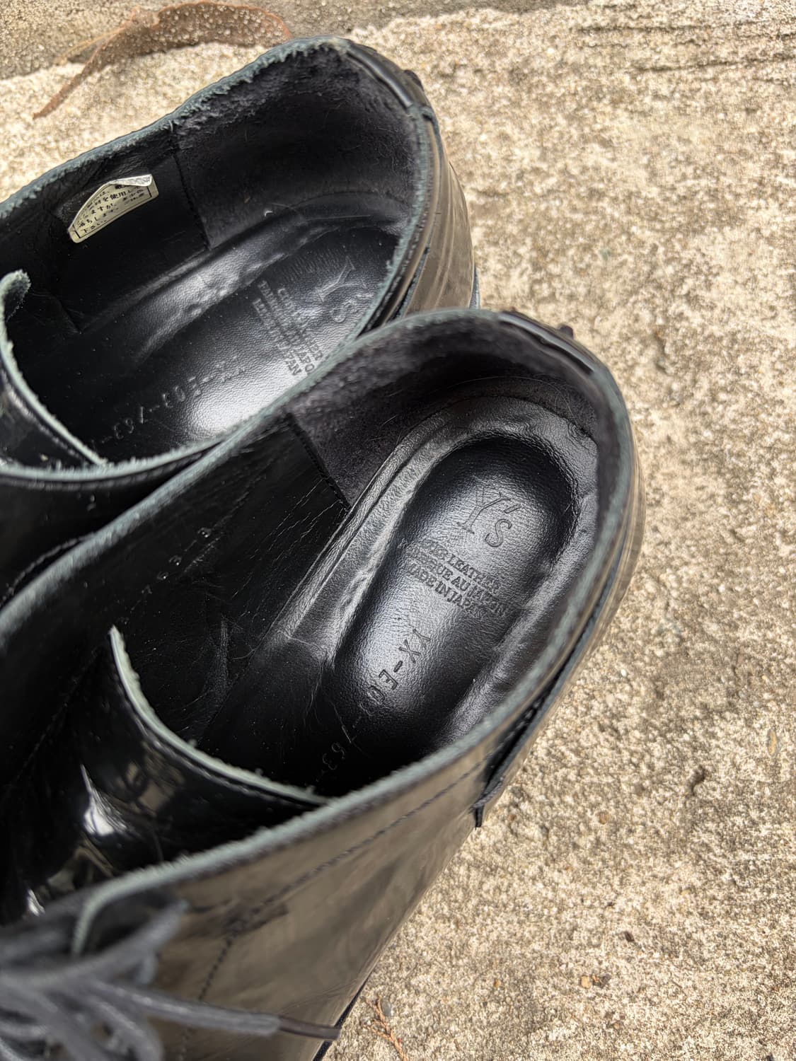 요지야마모토 와이즈 레이스업 더비 상품이미지4