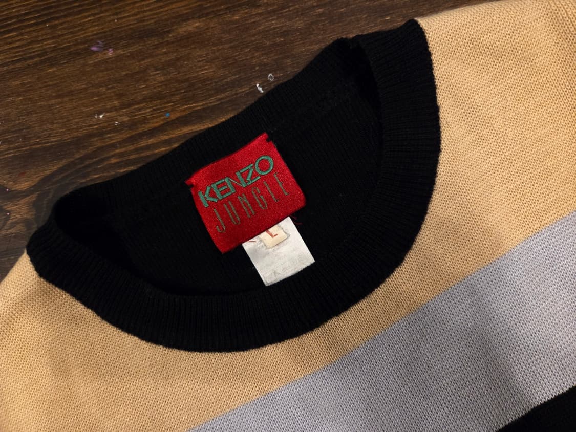 90'S 겐조 정글 메리노울니트 상품이미지3