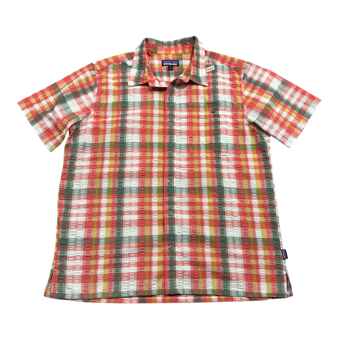 ✨ (바배) 파타고니아 체크 반팔 셔츠  상품이미지1