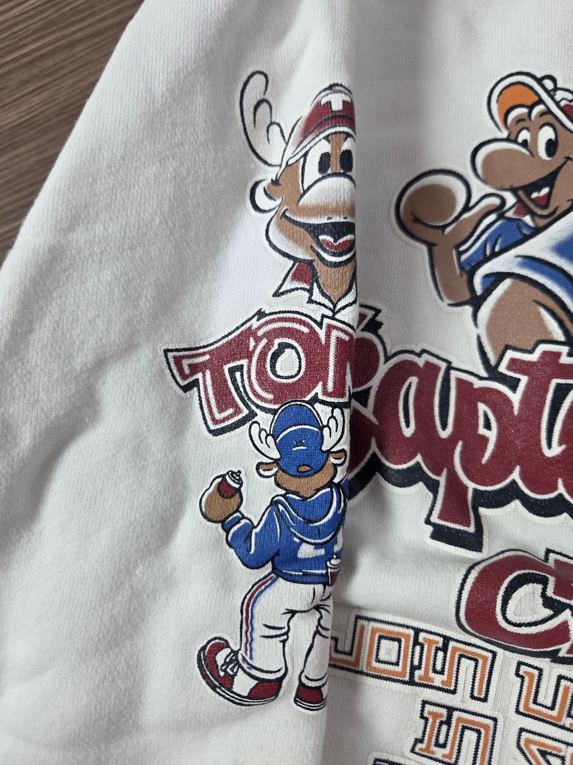 캡틴산타 스웻셔츠 화이트  상품이미지4