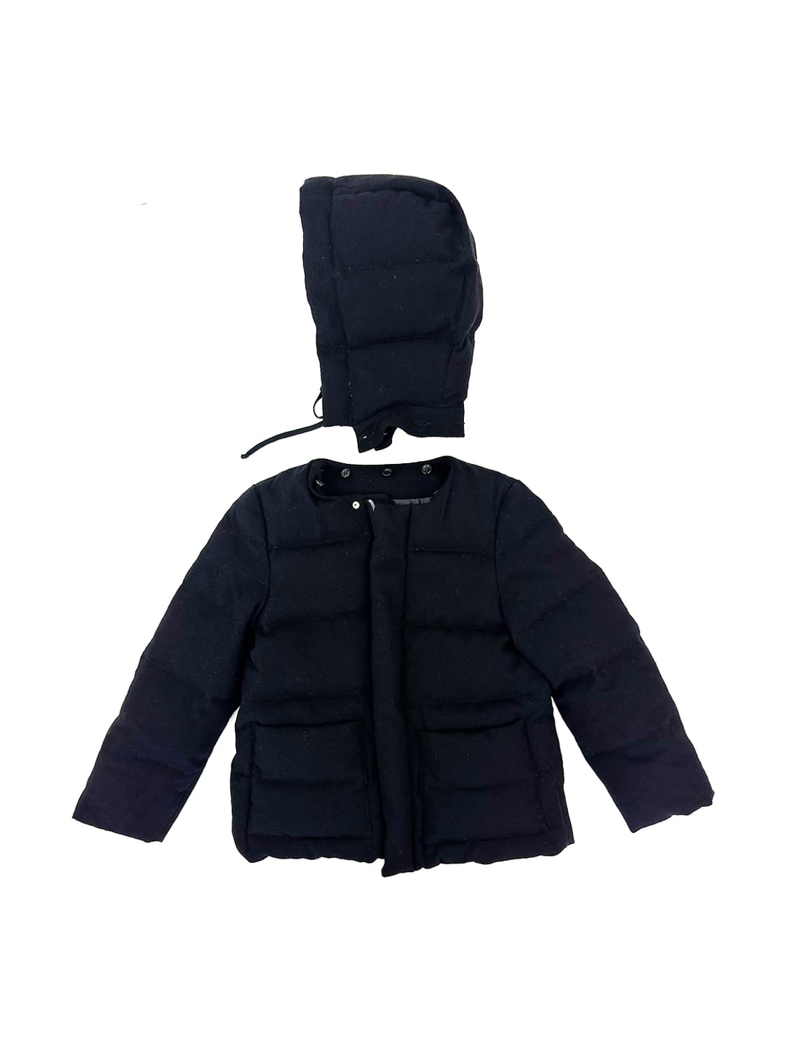 Wool Hooded Puffer Jacket/ S 상품이미지4