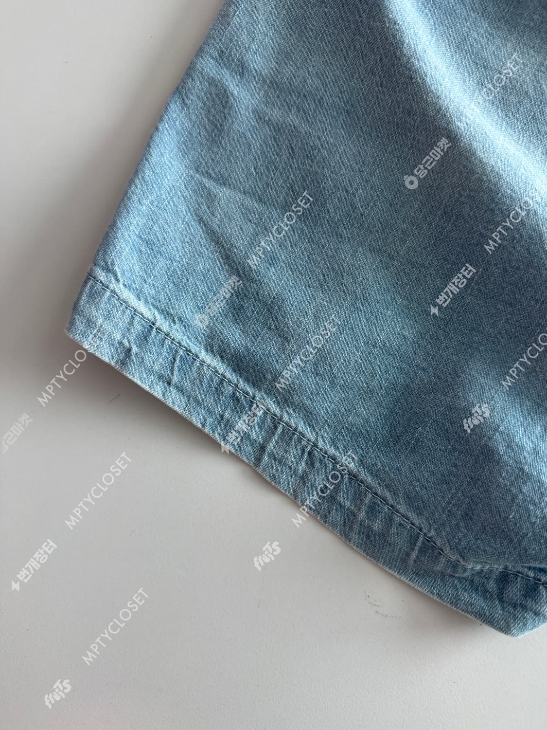 [S] 폴로 랄프로렌 프랩스터 연청 쇼츠 반바지 상품이미지7