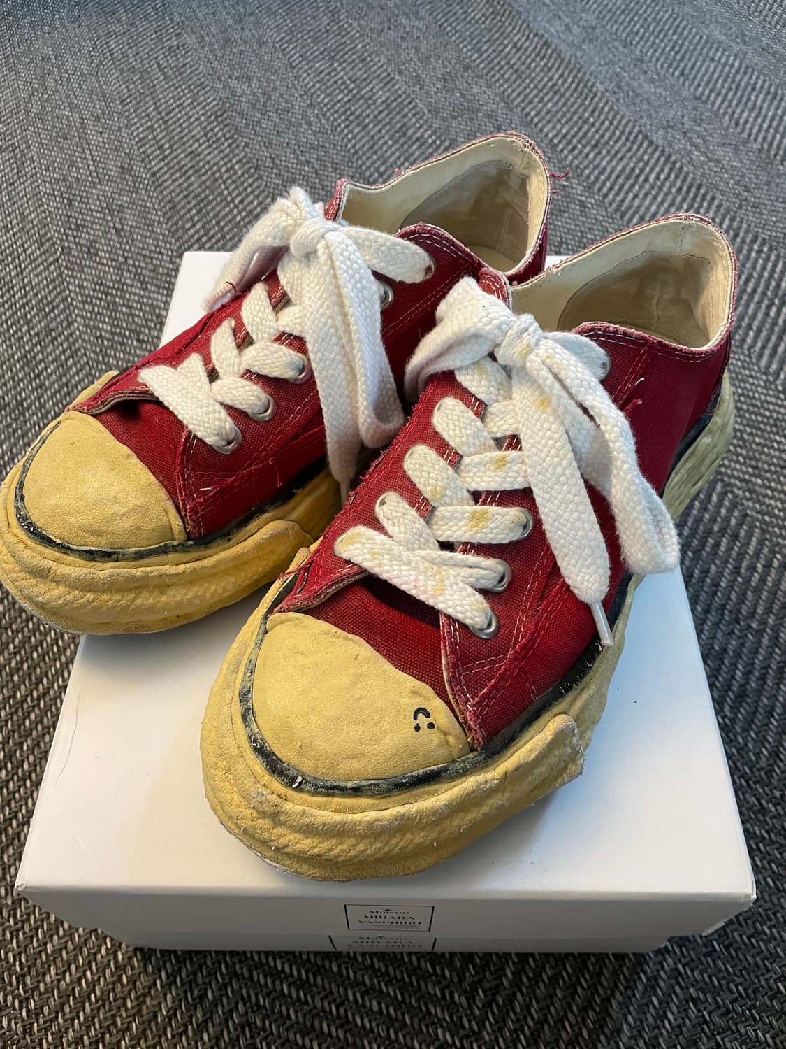 [41] 메종미하라야스히로 피터슨 보르도 레드 상품이미지1