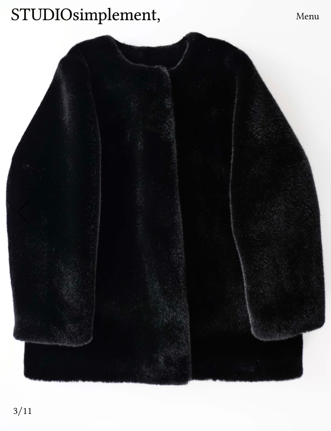 스튜디오심플멍 퍼자켓! 얼바닉30 토템 르메르 파사드패턴 막스마라 토템 상품이미지3