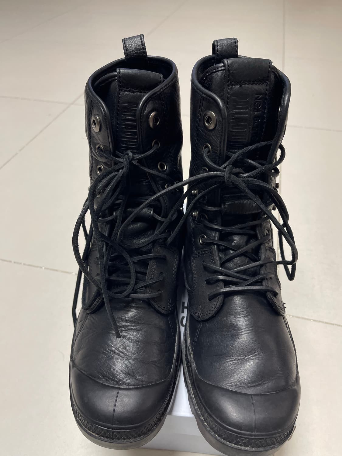 닐 바렛 x 팔라디움 콜라보 NB BAGGY BLACK 가죽 부츠 260 상품이미지4