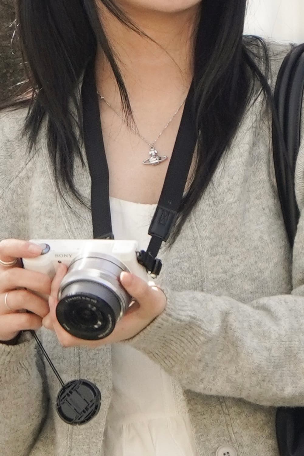 비비안웨스트우드 수지 펜던트 목걸이 실버 상품이미지2