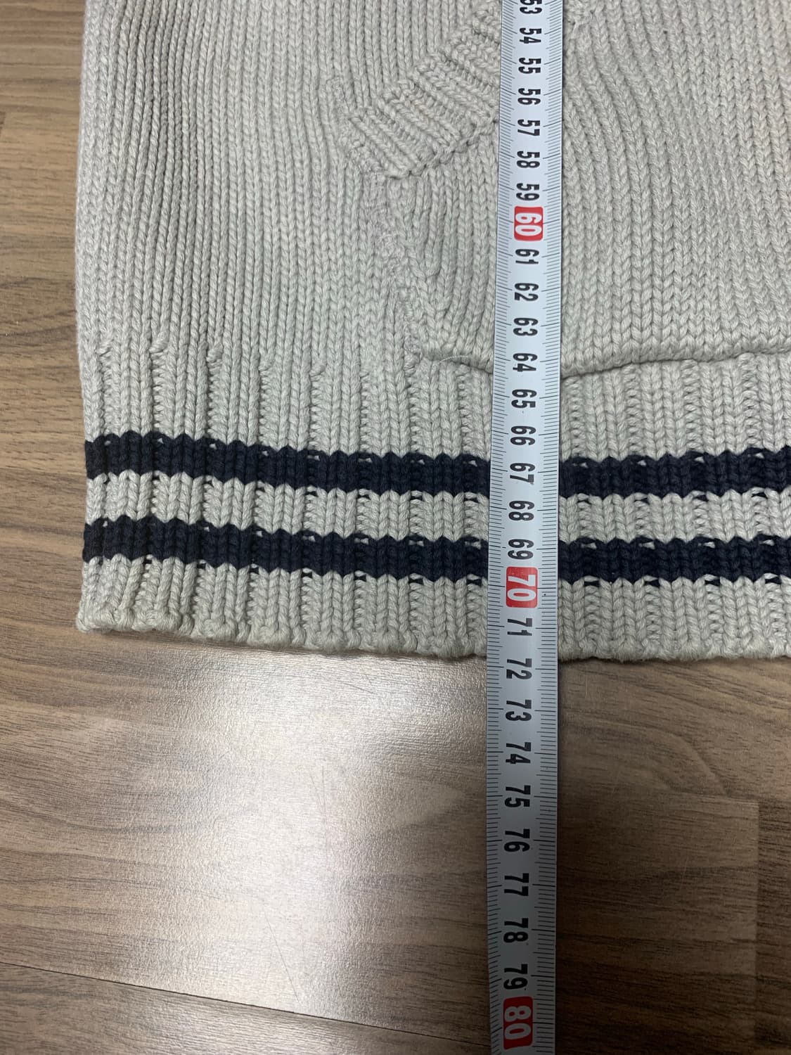 폴로 릴프로렌 니트후드집업, 그레이 상품이미지9