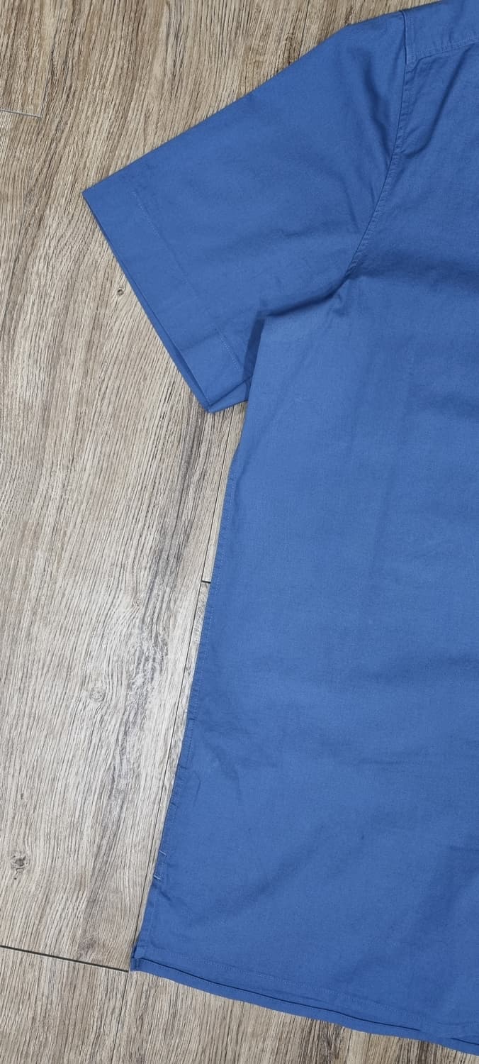 휴고보스 스트레치 릴렉스핏 반팔 셔츠 XL _ 남성 상품이미지3