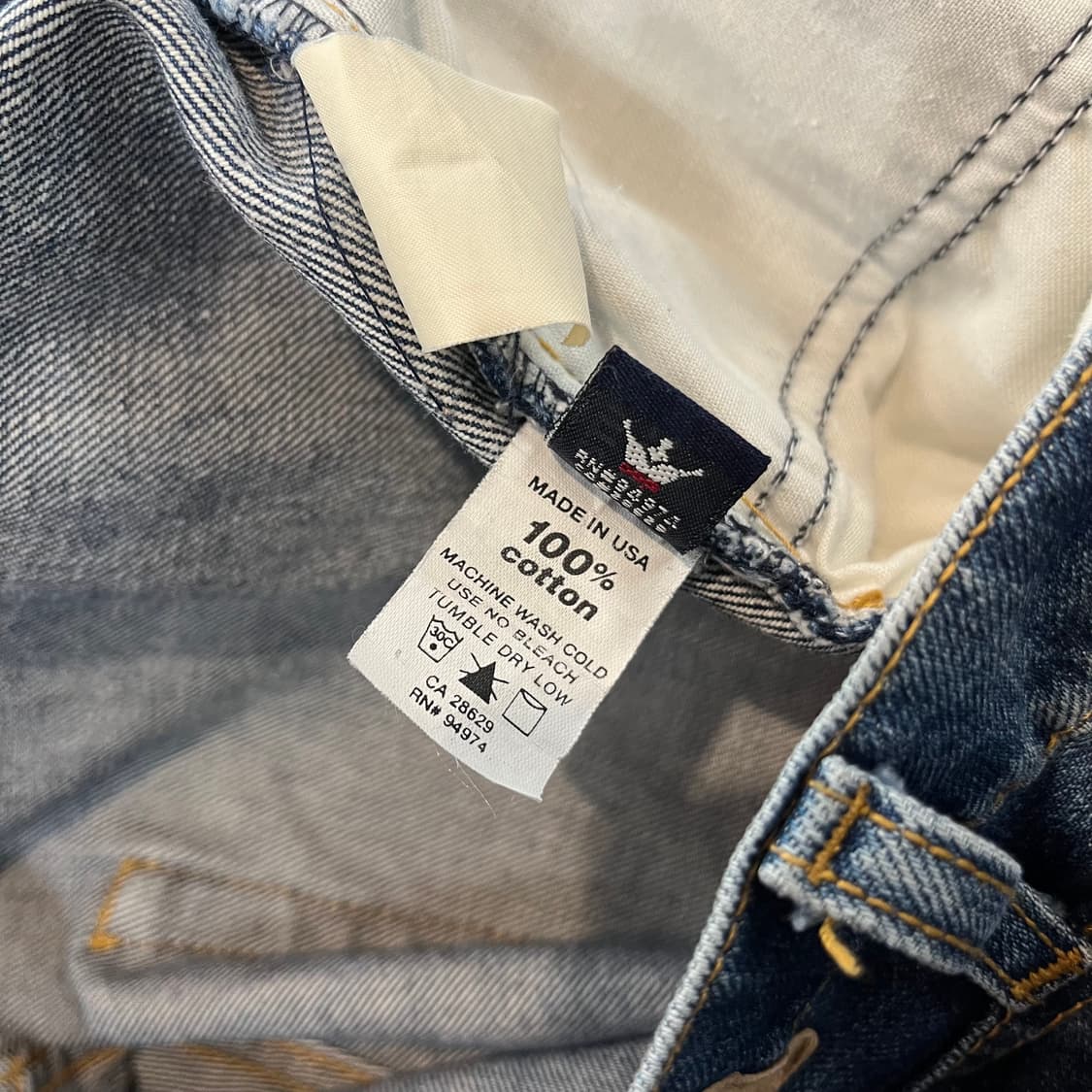 90-00s 올드 스투시 데님 팬츠 상품이미지10