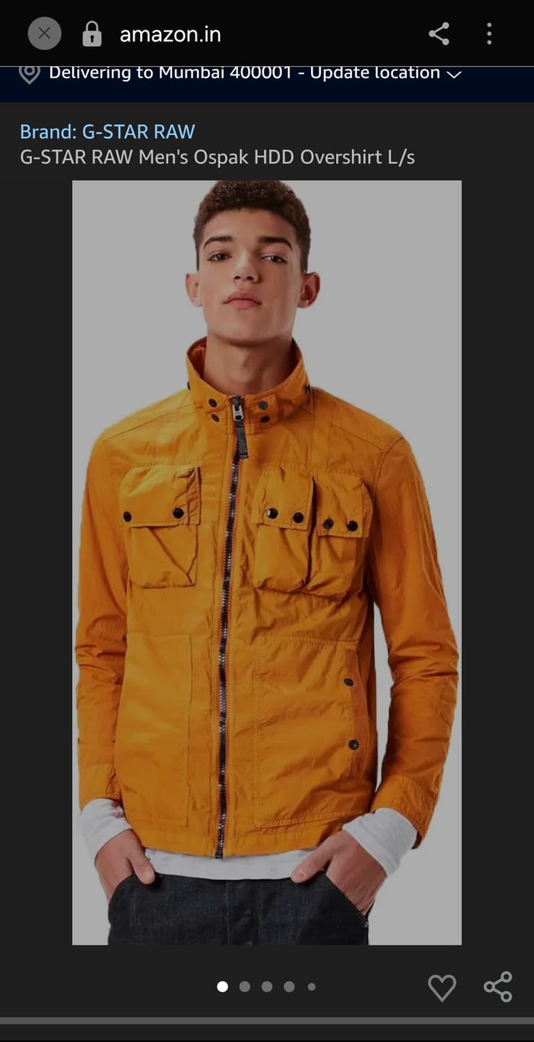 G-star raw 나일론 오스팍 멀티포켓 자켓 95 상품이미지2