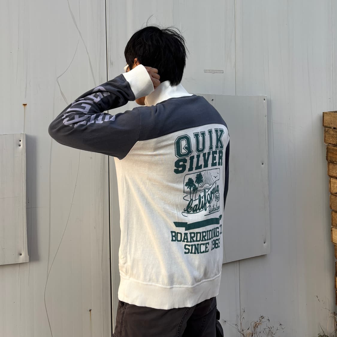 퀵실버 빈티지 캘리포니아 그래픽 트랙탑 자켓 상품이미지3