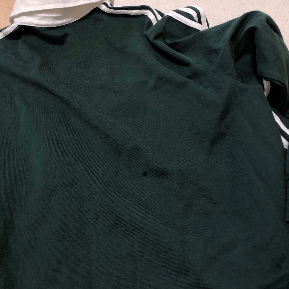 아디다스 그린 럭비티셔츠 XL 상품이미지3