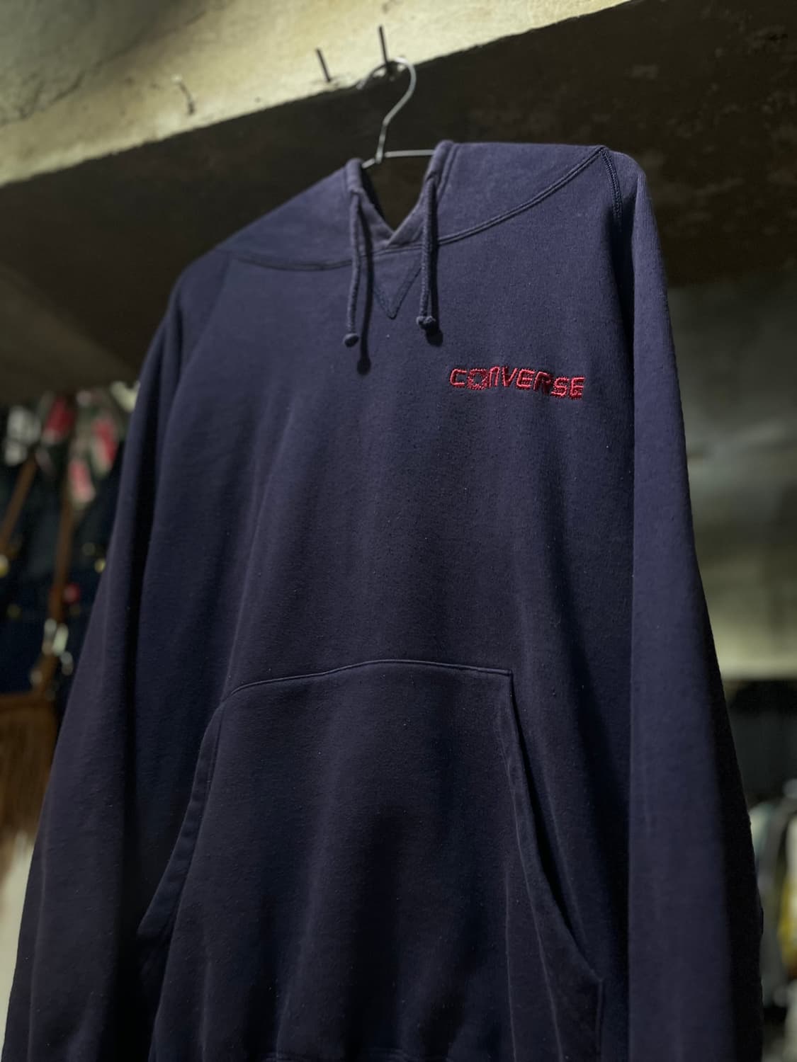 90s CONVERSE ALL STAR SUNFADED HOODIE 상품이미지2