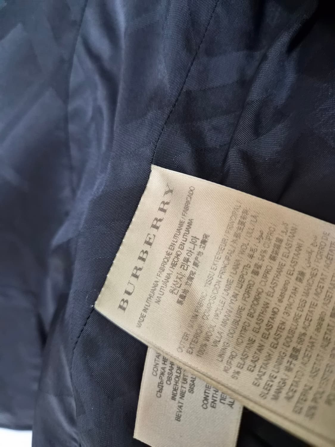 버버리정품 간절기자켓 55 상품이미지4