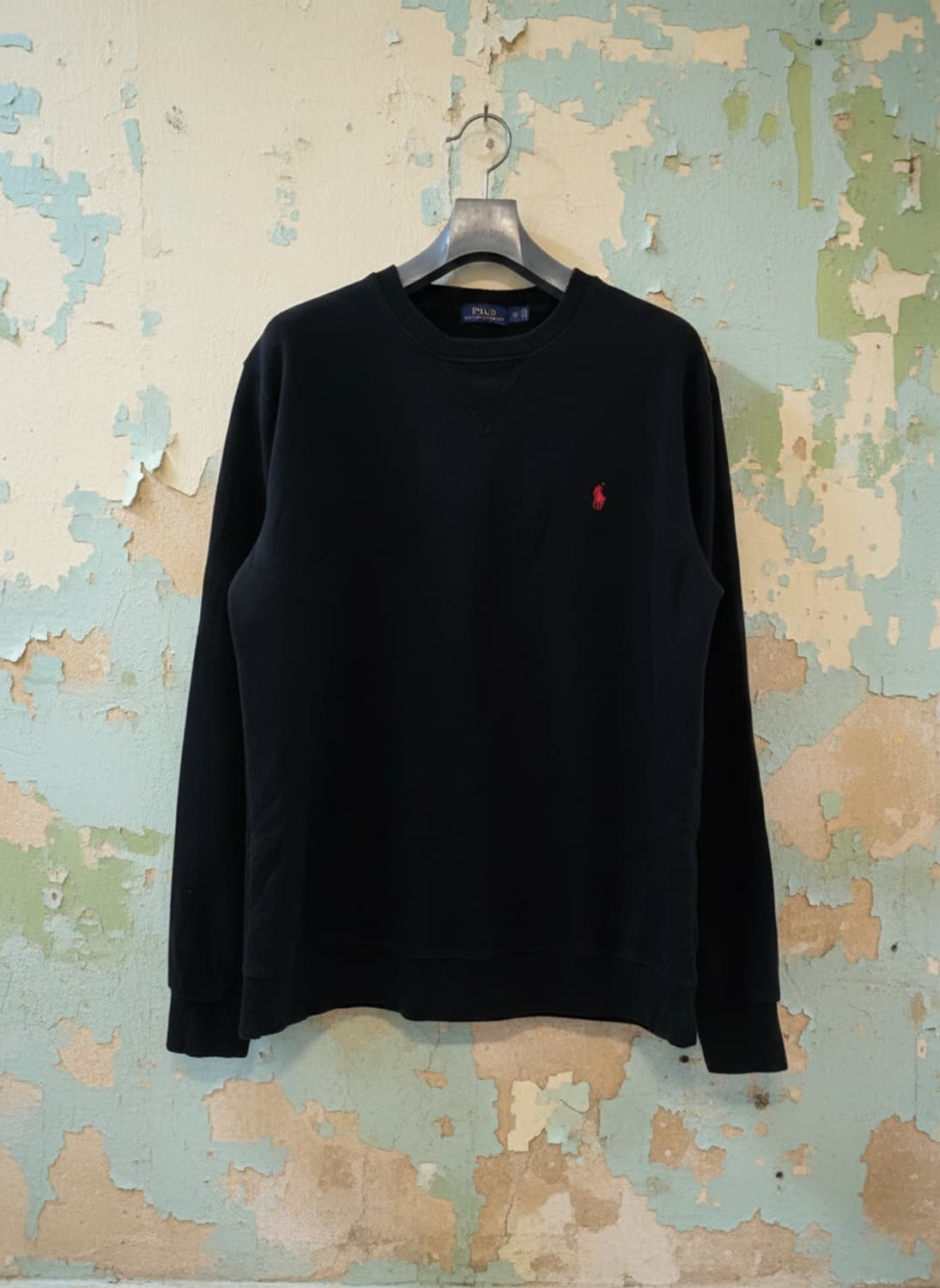 폴로 랄프로렌 블랙 맨투맨 XL 상품이미지1
