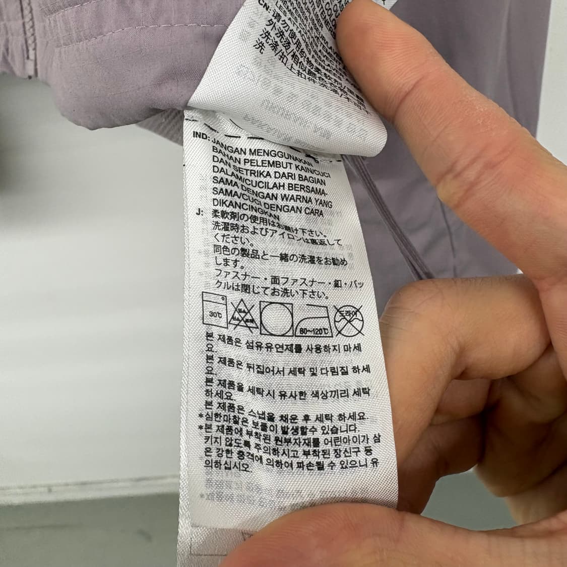 아디다스 크롭 후드 바람막이 여M 상품이미지8