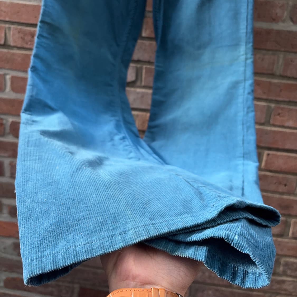 70s USA 리바이스 Levi’s 646 코듀로이 벨바텀 팬츠 상품이미지5