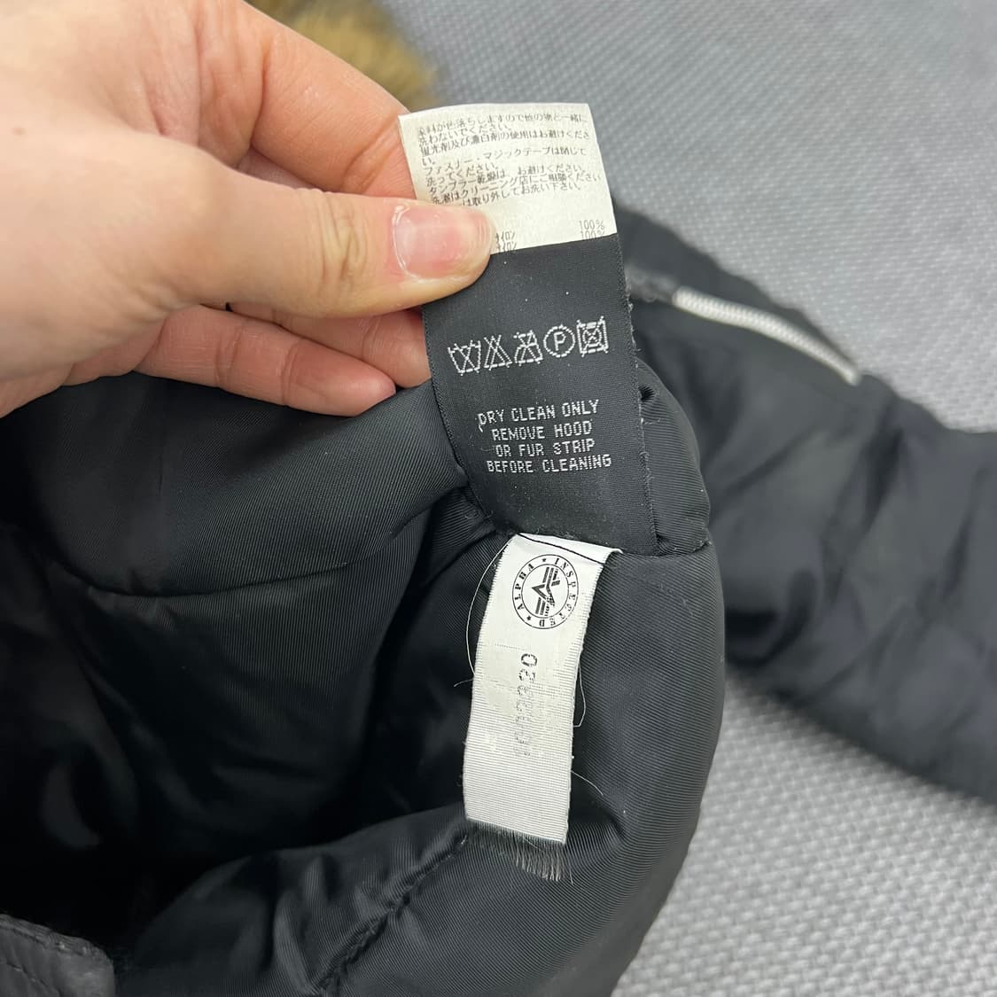 알파인더스트리 n3b 파카 블랙 상품이미지6