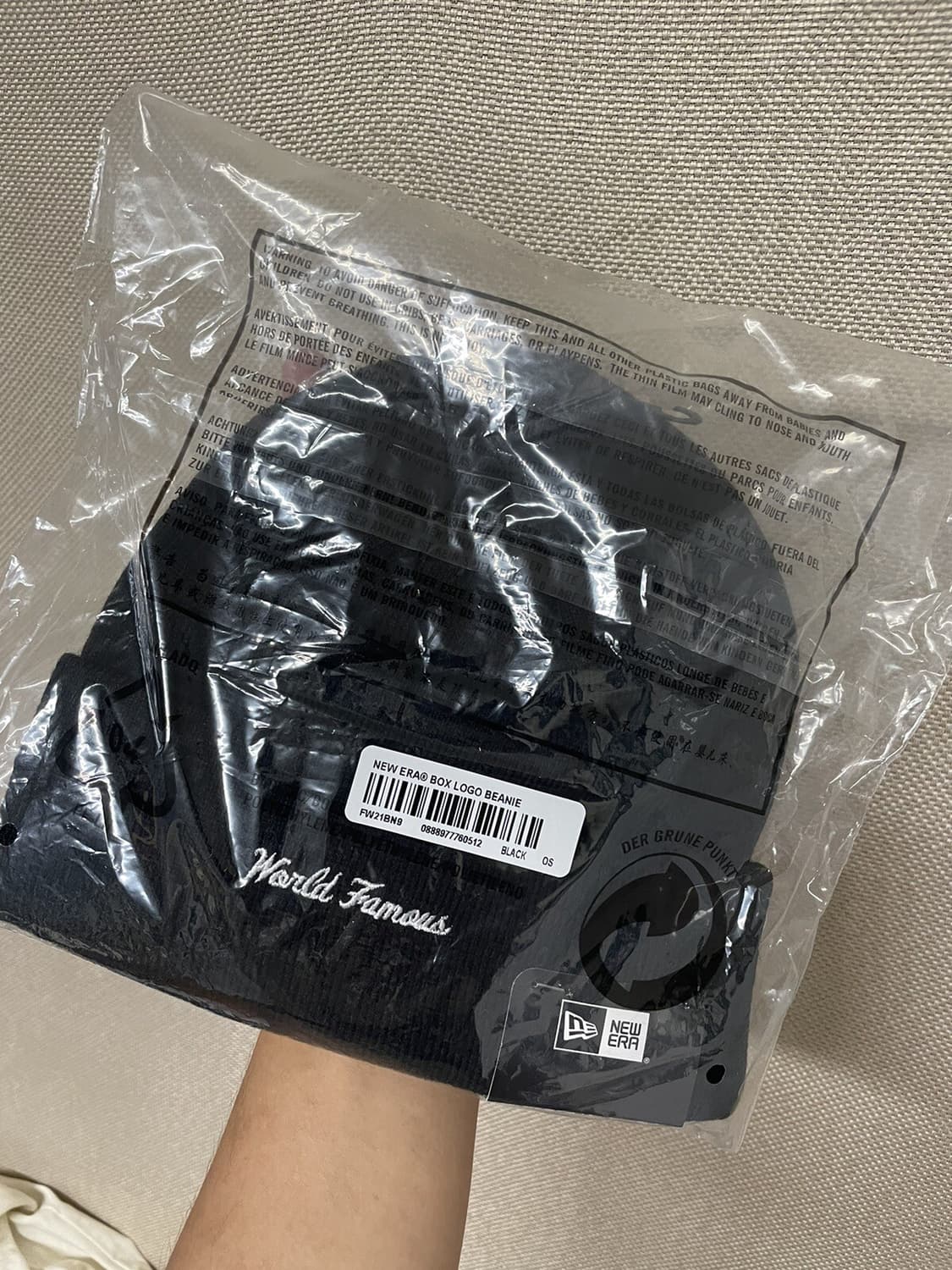 슈프림 뉴에라 박스 로고 비니 상품이미지3