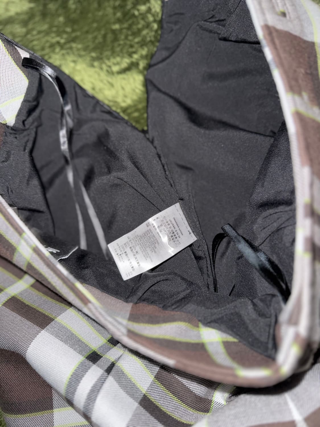 [M] 아디다스 X IVY PARK 플레이드 스커트 브라운 상품이미지7