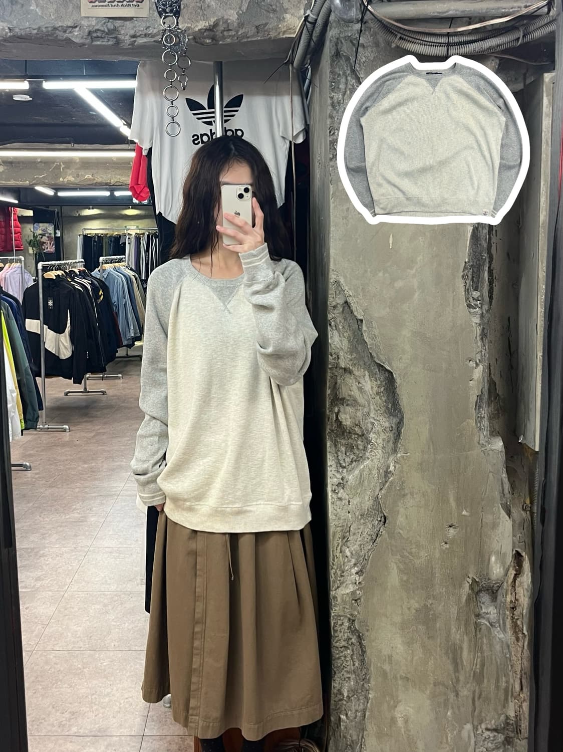 폴로 랄프로렌 나그랑 니트 그레이 XL #csz2369 상품이미지1