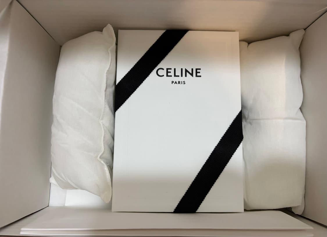 [풀박] 셀린느 트리옹프 플랩 캔퍼스 카드 지갑 상품이미지8