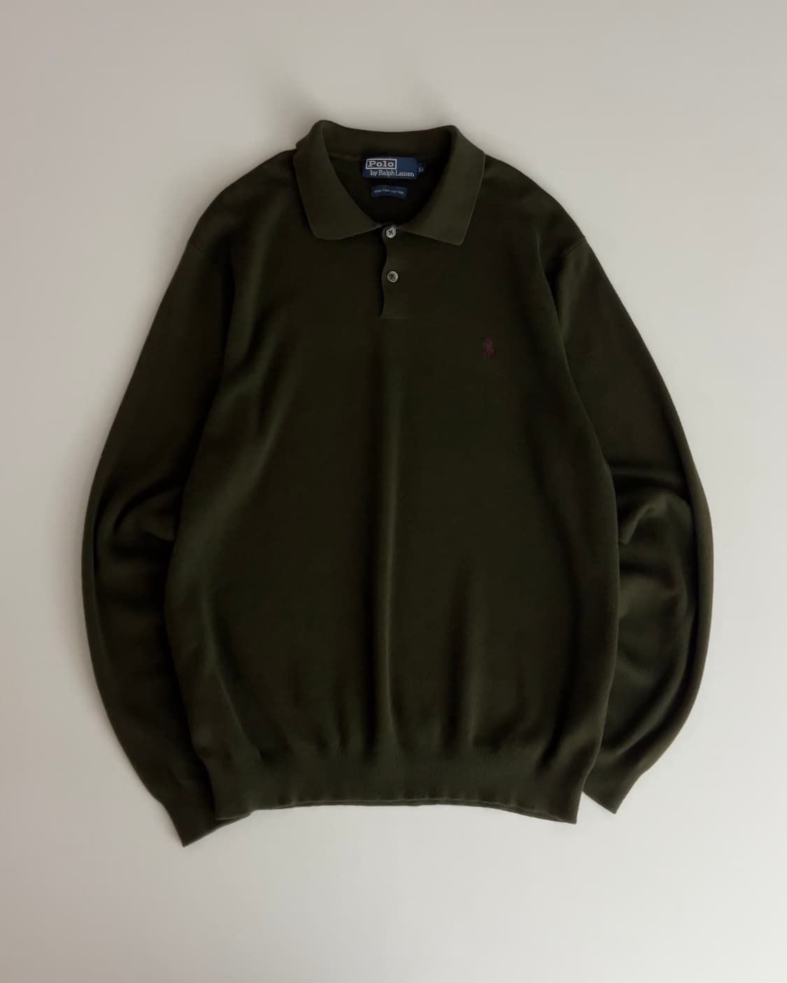 폴로 랄프로렌 카라 니트 XL 상품이미지1