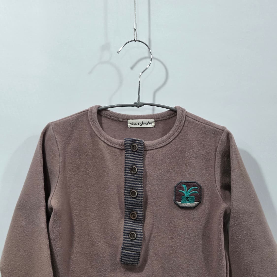 리미떼두두 키즈 헨리넥 롱슬리브 S 상품이미지2