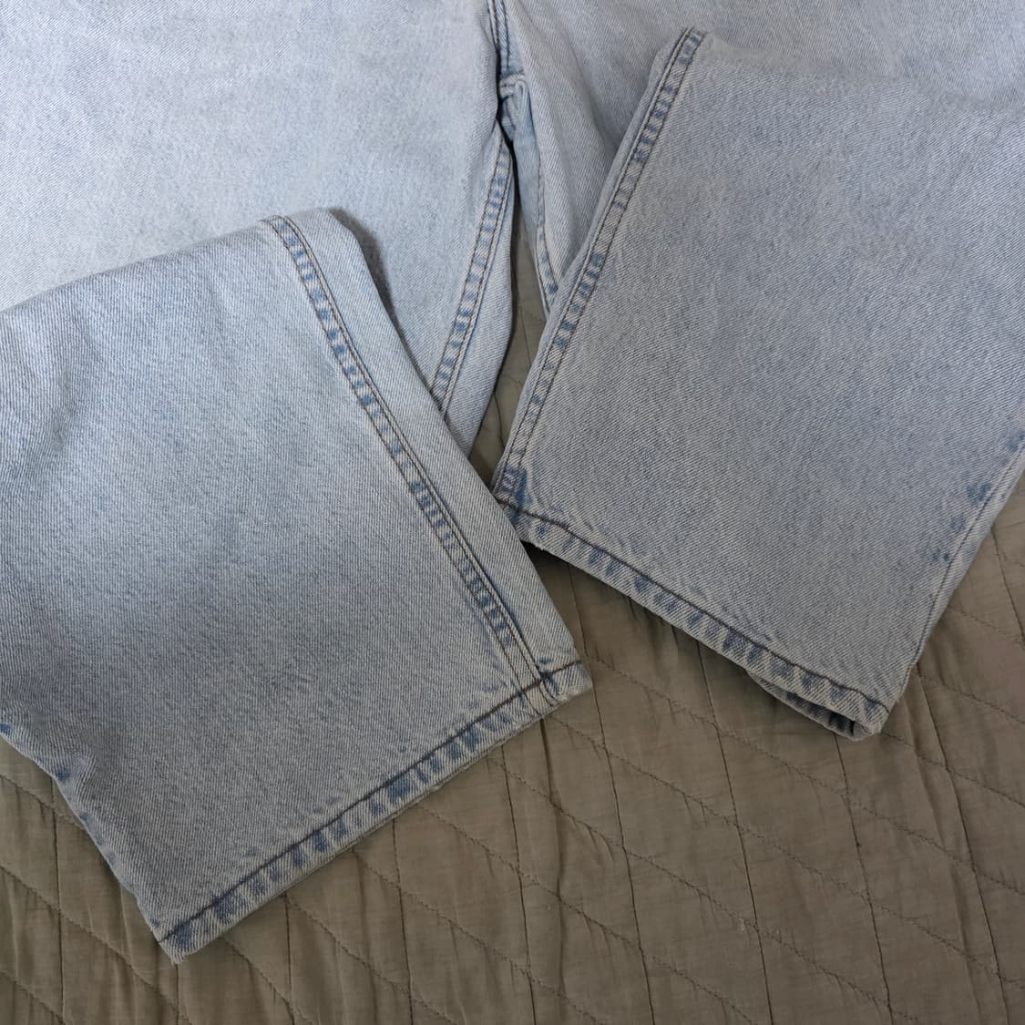 [38X32] 90s 빈티지 리바이스 실버탭 연청 배기핏 ver 라이트 상품이미지3