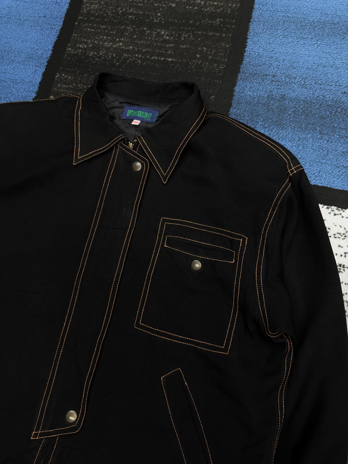 80s micmac 실크 자켓 상품이미지2