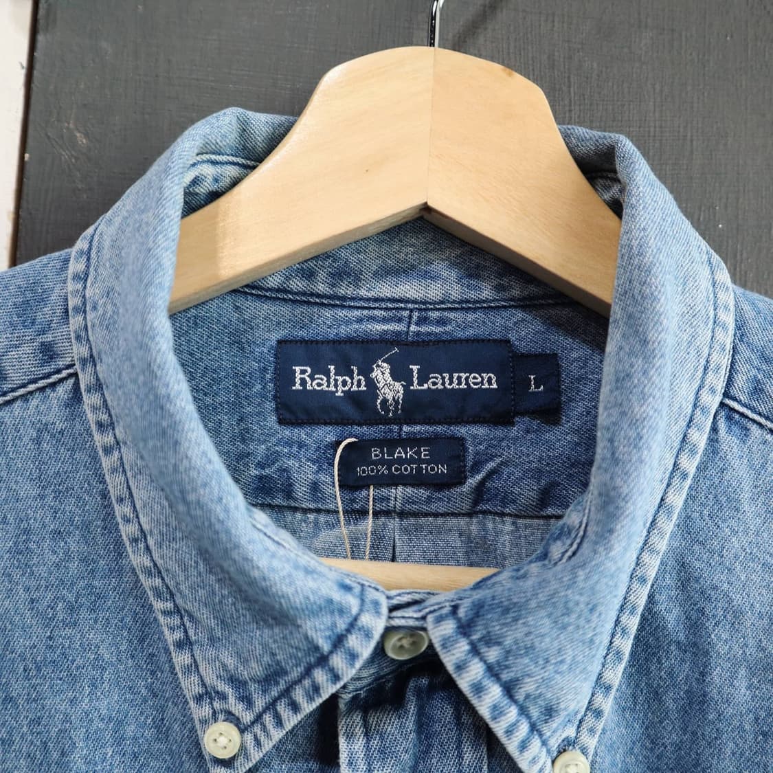 폴로 데님 셔츠 상품이미지5