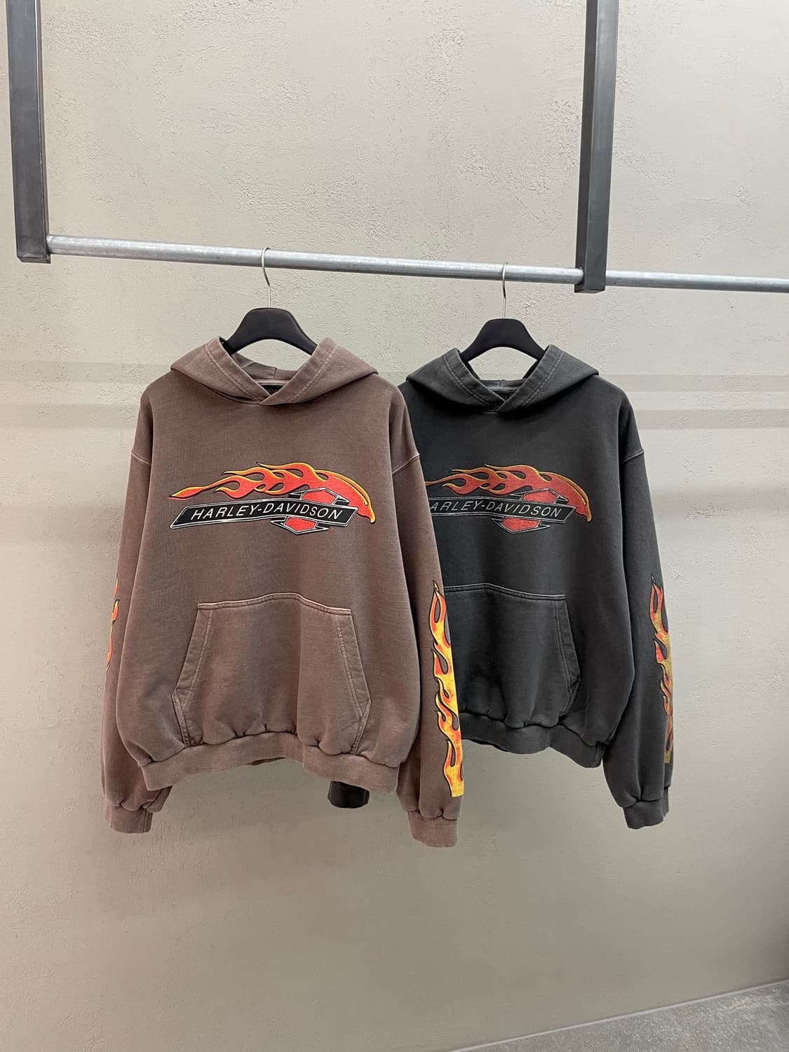 할리 캘리포니아 빈티지 후드티 상품이미지2