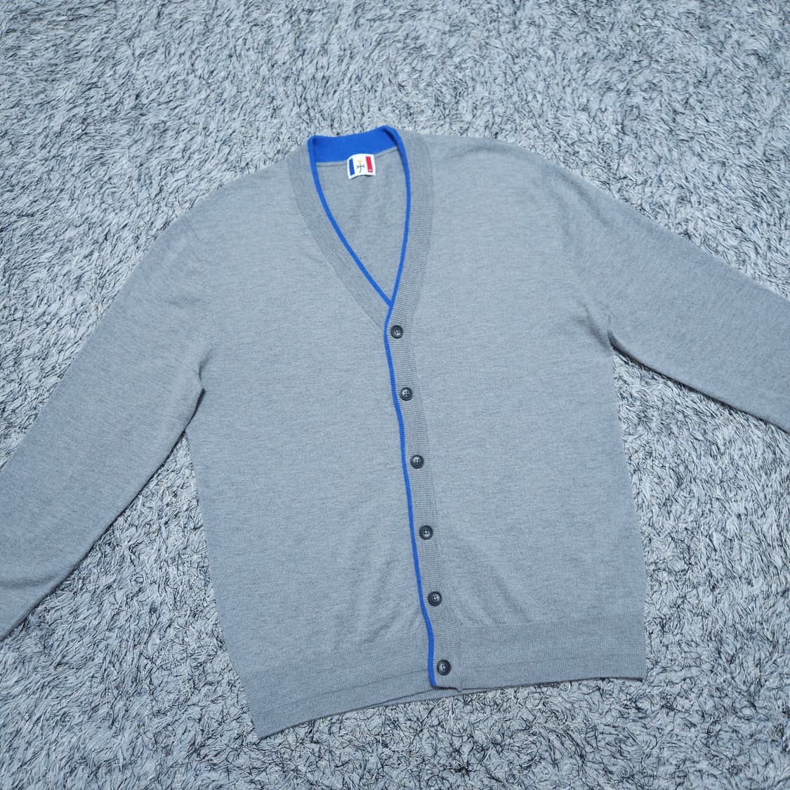 까스텔바작)100 남자 캐시미어혼방 가디건 / 왕눈이샵 상품이미지2