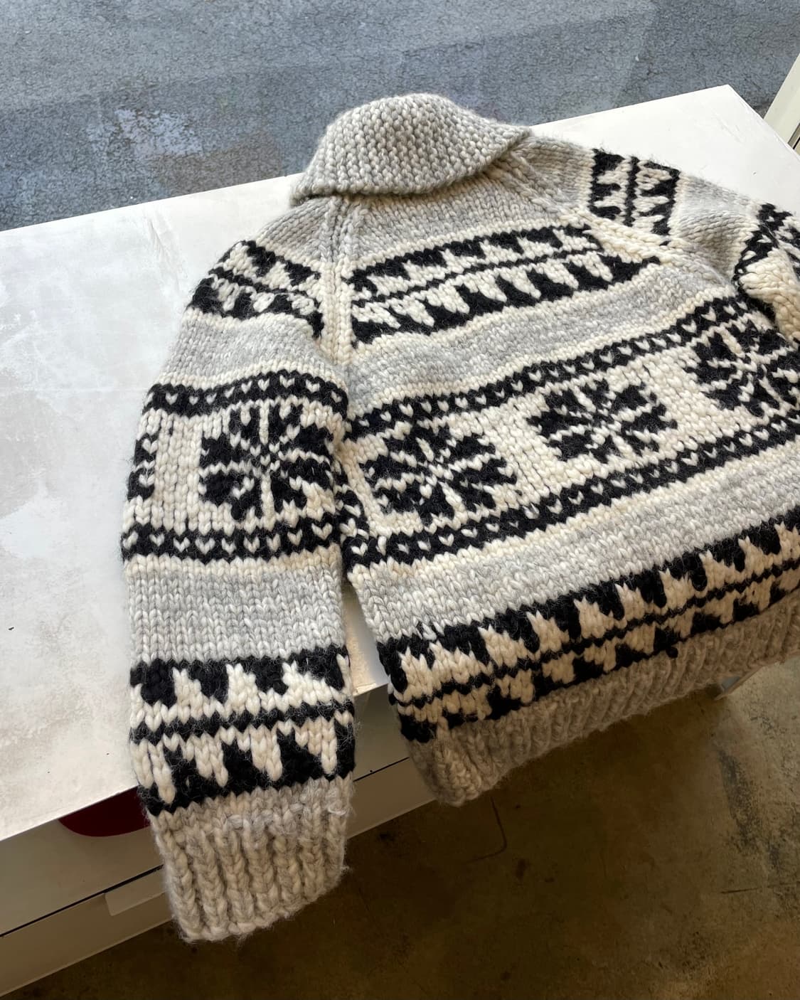 80’s Vintage Canadian cowinchan 빈티지 코위찬 상품이미지5