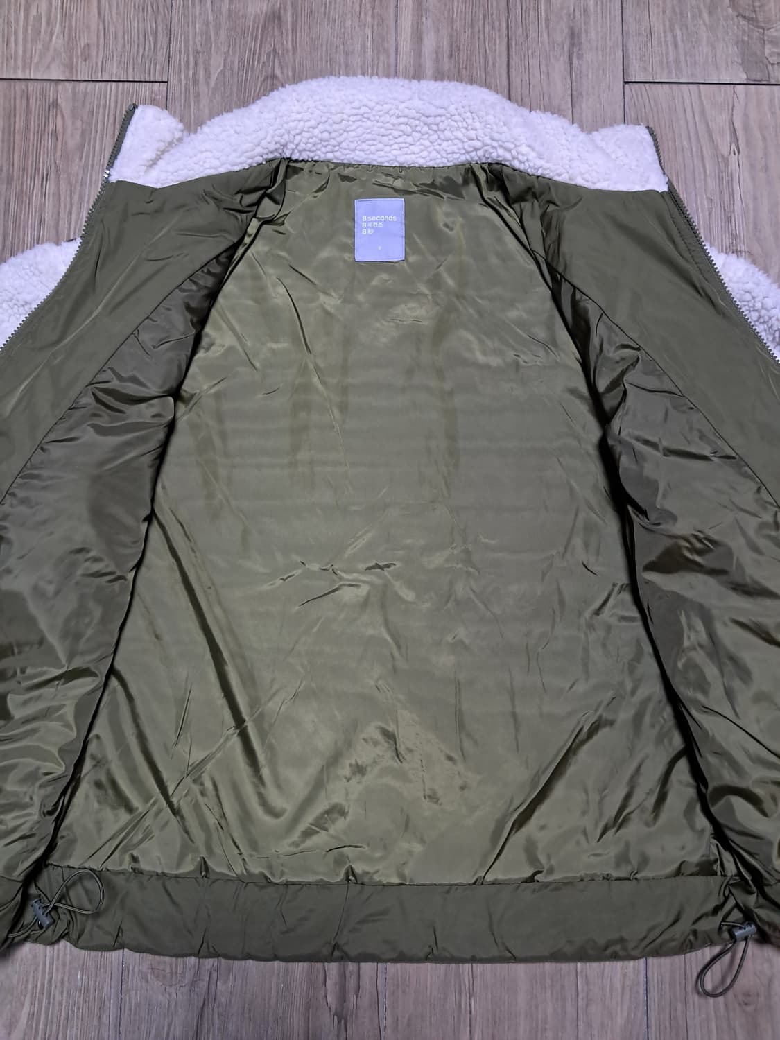 에잇세컨즈 여성 뽀글이 집업 S 상품이미지7