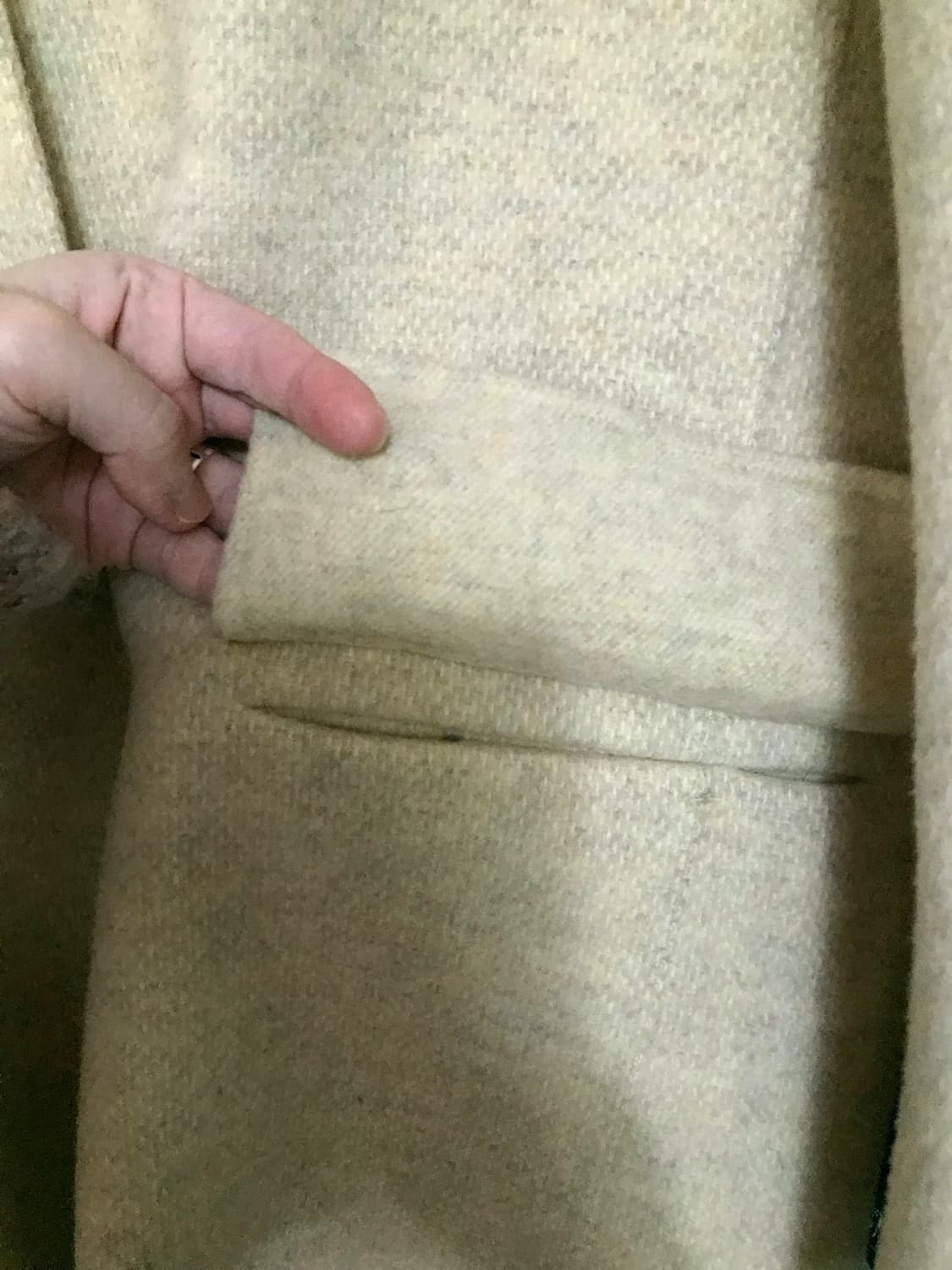 비이커 beaker 남성용 울자켓 새상품 상품이미지5