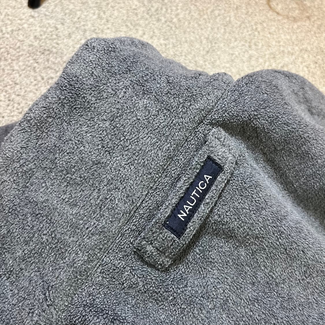 노티카 올드스쿨 배색 리버시블 블루종 상품이미지6