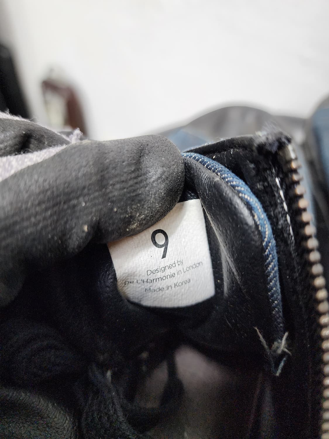 W컨셉 X 드하모니 라이트 데님 하이탑 상품이미지9