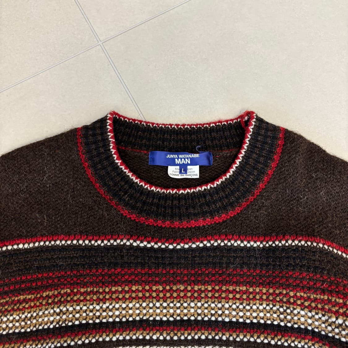 준야와타나베 자미로콰이 니트 상품이미지3